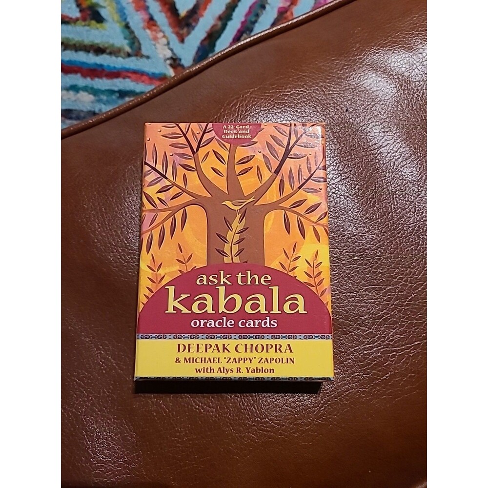 Ask The Kabala Oracle Cards Deepak Chopra 2006 Boxed Set New